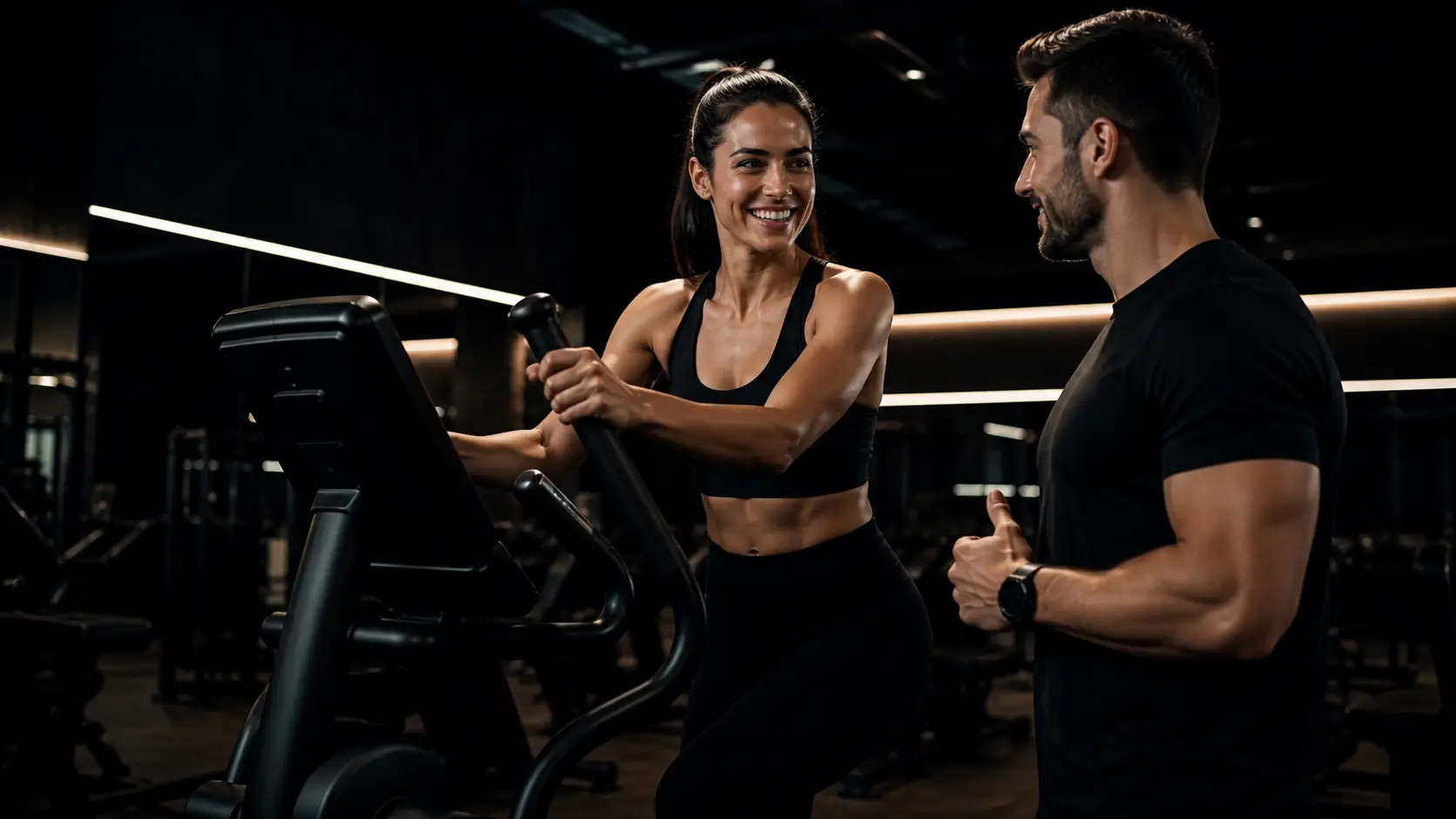 Gemeinsam trainieren im Mannis Fitnessstudio Sonthofen