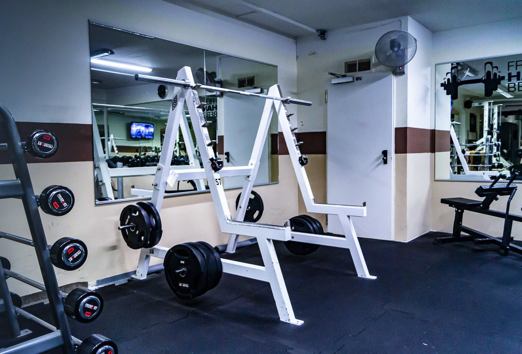 Trainingsbereich im Mannis Fitnessstudio Sonthofen