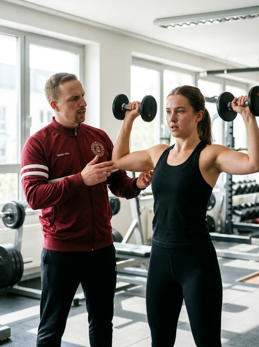 Training im Mannis Fitnessstudio Sonthofen